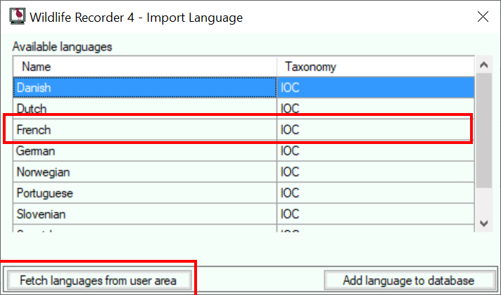 Update Language 3